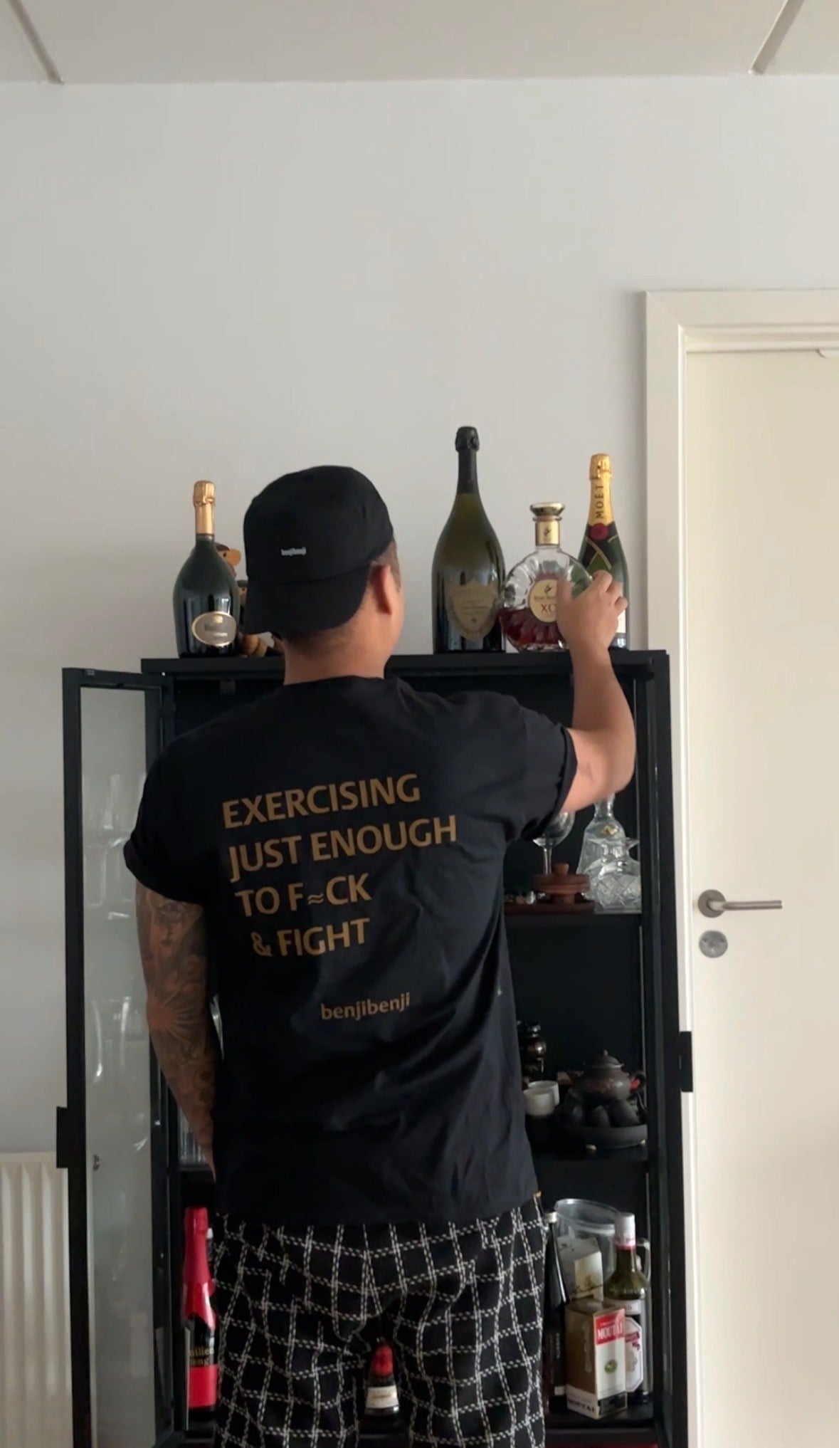 EXERCISING JUST ENOUGH TO F≈CK & FIGHT