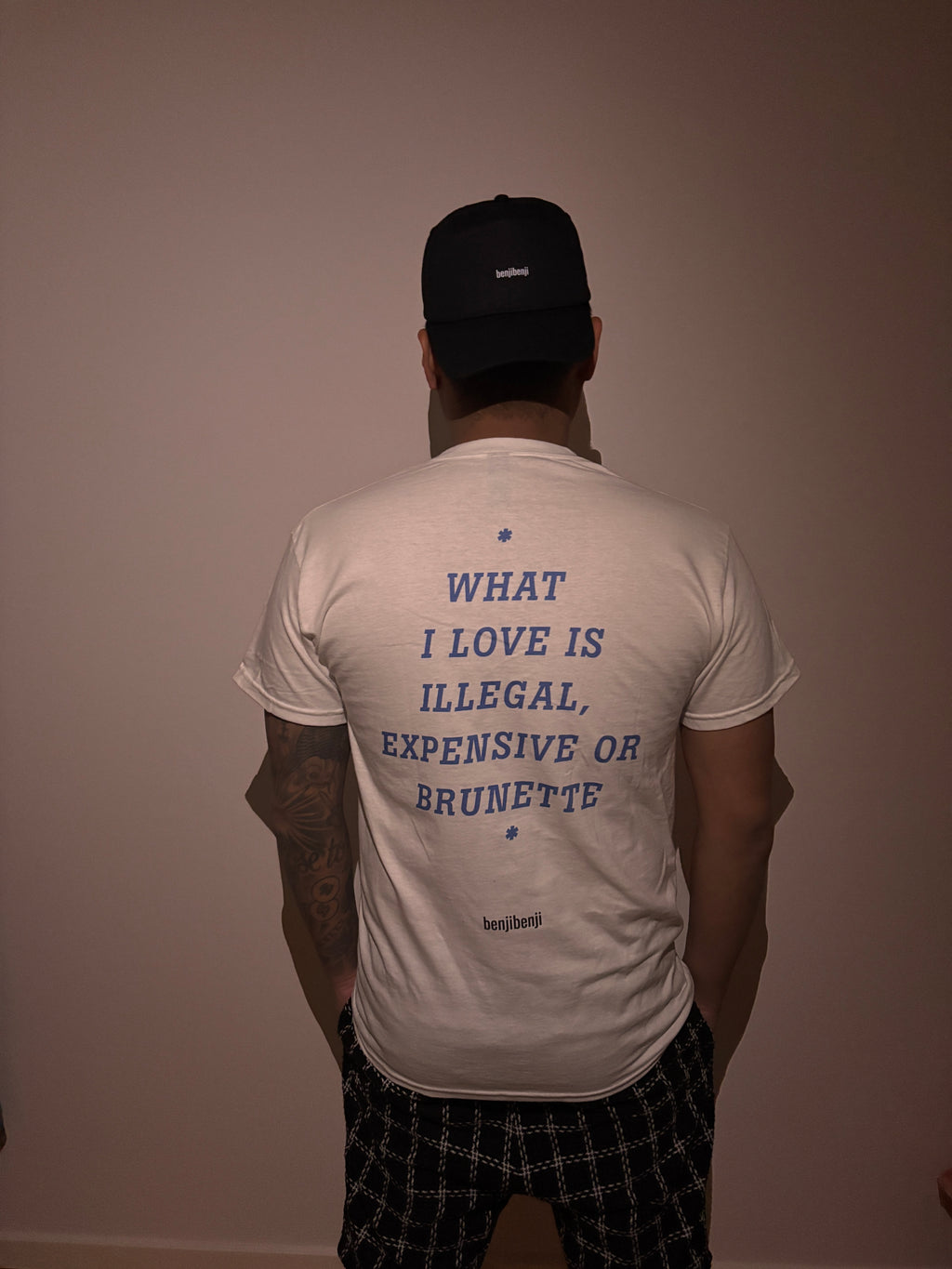 WHAT I LOVE IS ILLEGAL, EXPENSIVE OR BRUNETTE