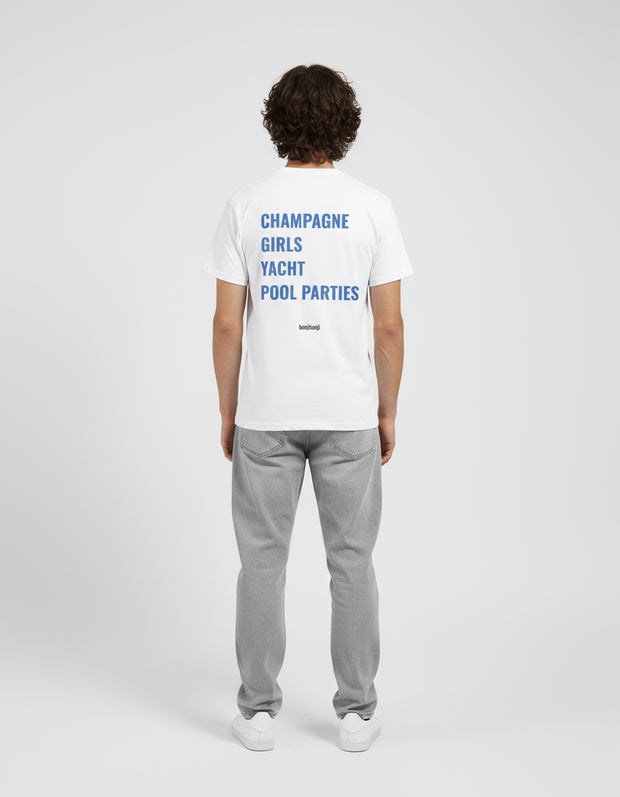 Champagne girls yacht pool parties