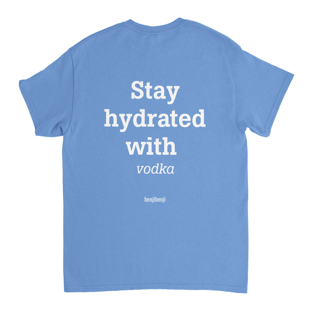Stay hydrated with vodka