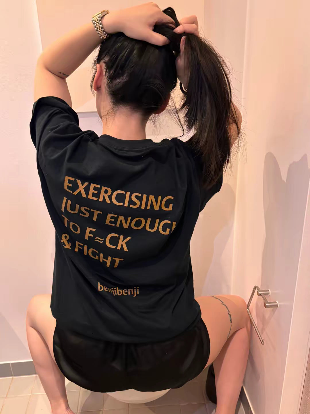 EXERCISING JUST ENOUGH TO F≈CK & FIGHT
